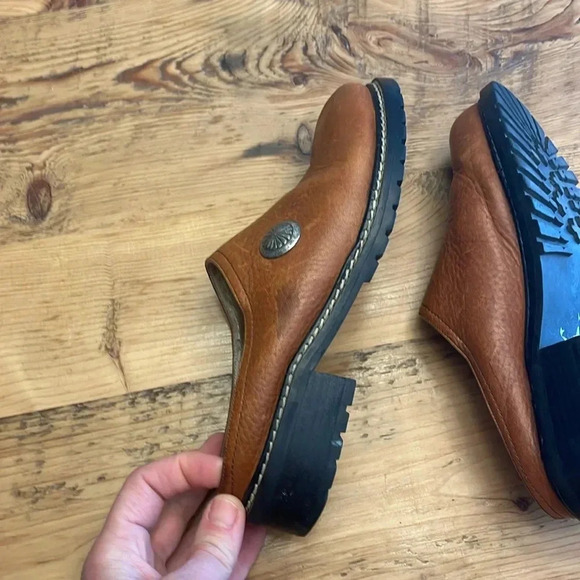 Maya leather mules size 7 - Picture 5 of 9